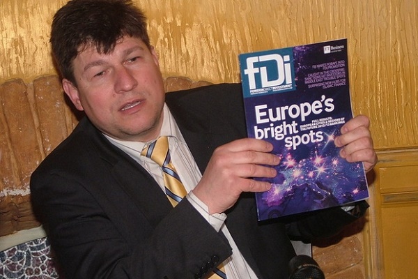 Юрій Дейнека розказував тернополянам про стратегічний план розвитку міста 