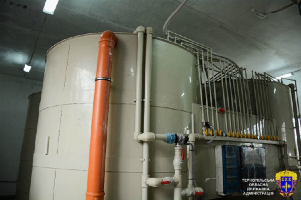 В Хоросткові запустили нові очисні споруди