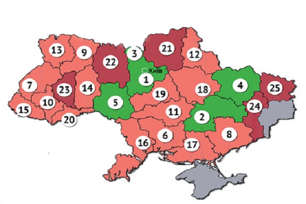 За економічним розвитком Тернопільщина випередила лише Луганськ і Донецьк